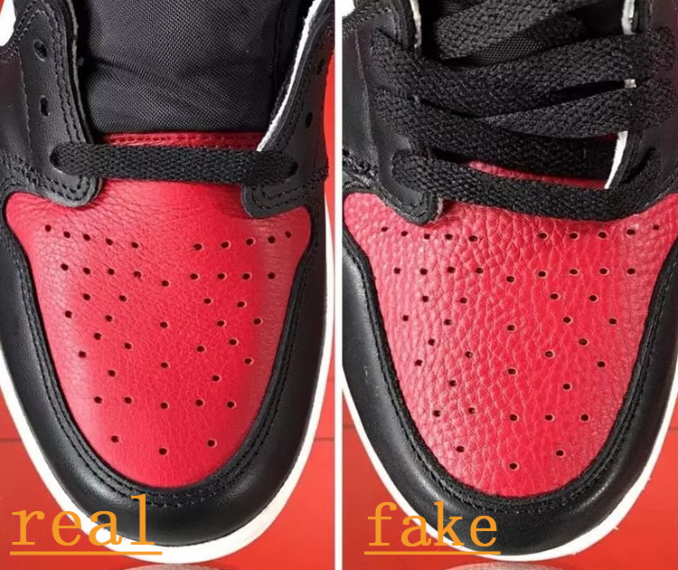 依賴虎撲鑒定？AJ 1球鞋真假對比，GET這些技巧不會(huì)被騙