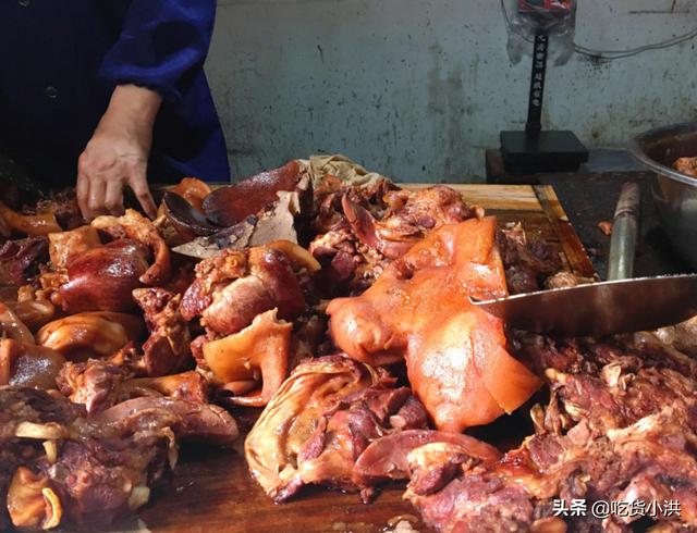 便宜7元一斤熟豬頭肉批發(fā)，熟食豬頭肉多少錢？