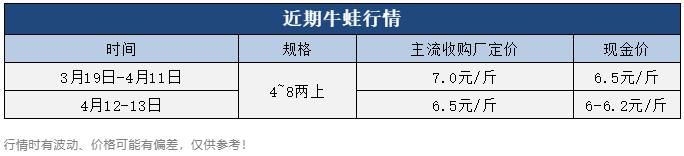 牛蛙價格現(xiàn)在多少錢一公斤，鮮活牛蛙批發(fā)價多少錢一斤？