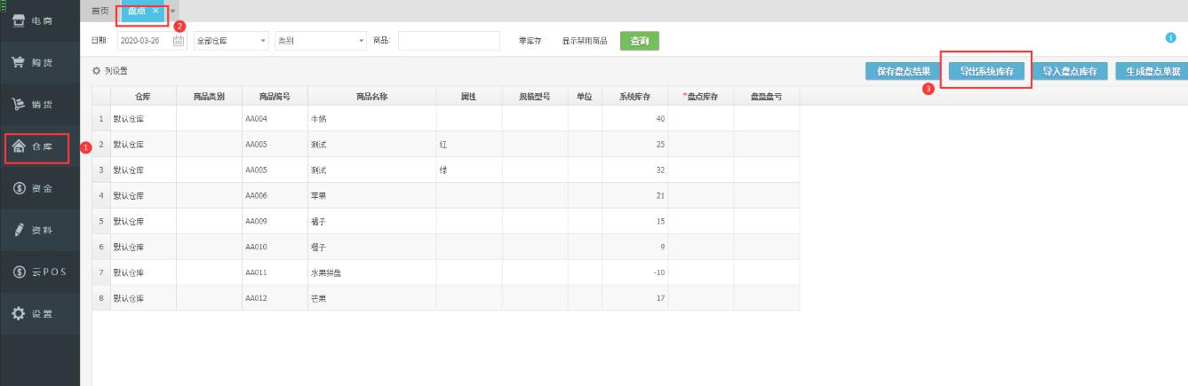 庫存盤點表格模板怎么做，盤點庫存表格模版？