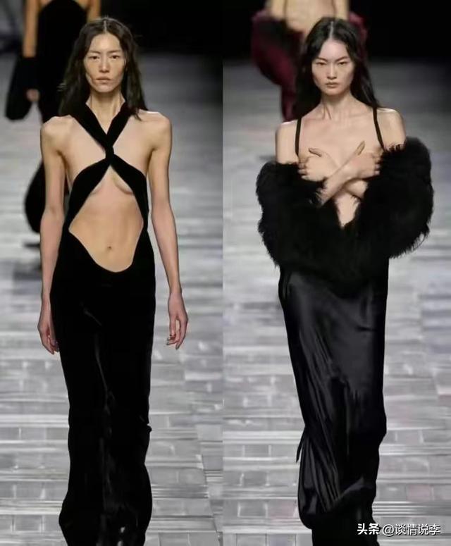 賀聰和劉雯巴黎秀令人擔(dān)心“衣服會(huì)掉”，普通女性“望塵莫及”